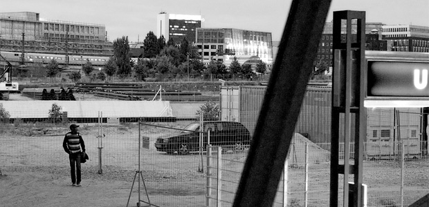 Fotoserie Dunkler Sommer - Am Hauptbahnhof, Berlin