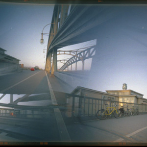 Fotoserie Parallelwelten - Bösebrücke, Berlin